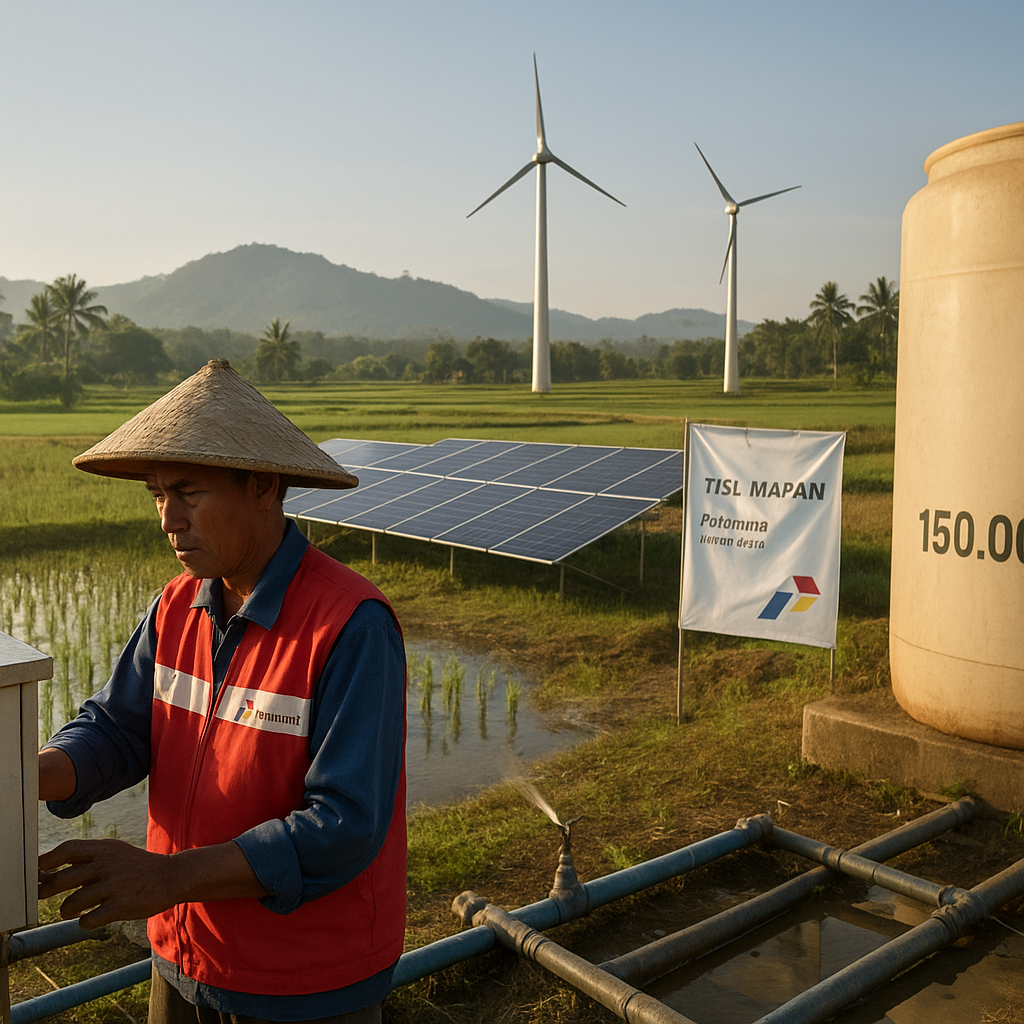 Pertamina Optimalkan Energi Terbarukan untuk Pertanian Berkelanjutan di Kalijaran