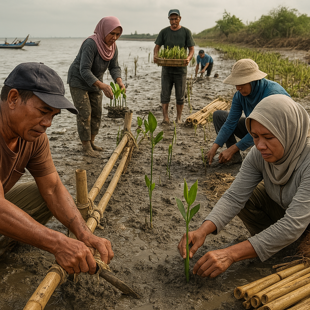 Restorasi Mangrove Berbasis Masyarakat di Pesisir Demak