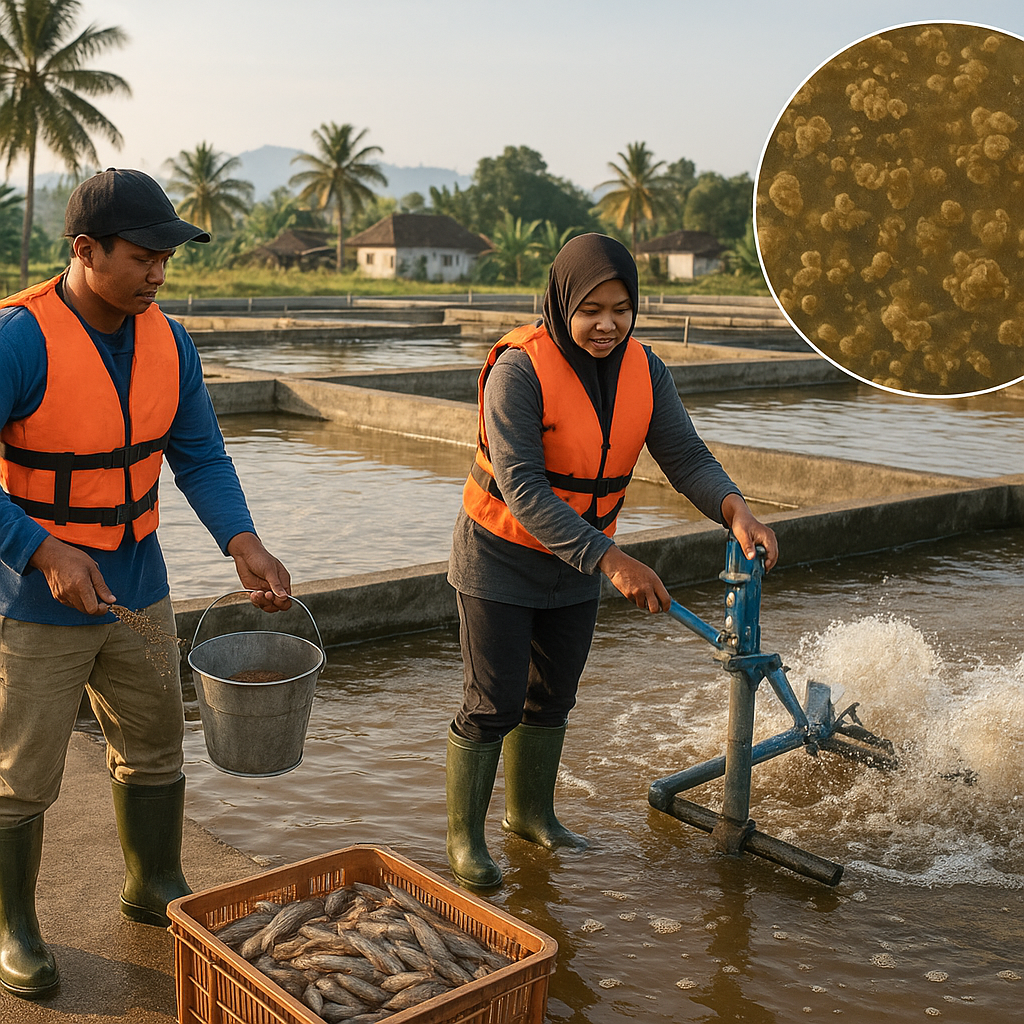 Akuakultur Bioflok Menjaga Produksi Ikan Saat Perubahan Iklim
