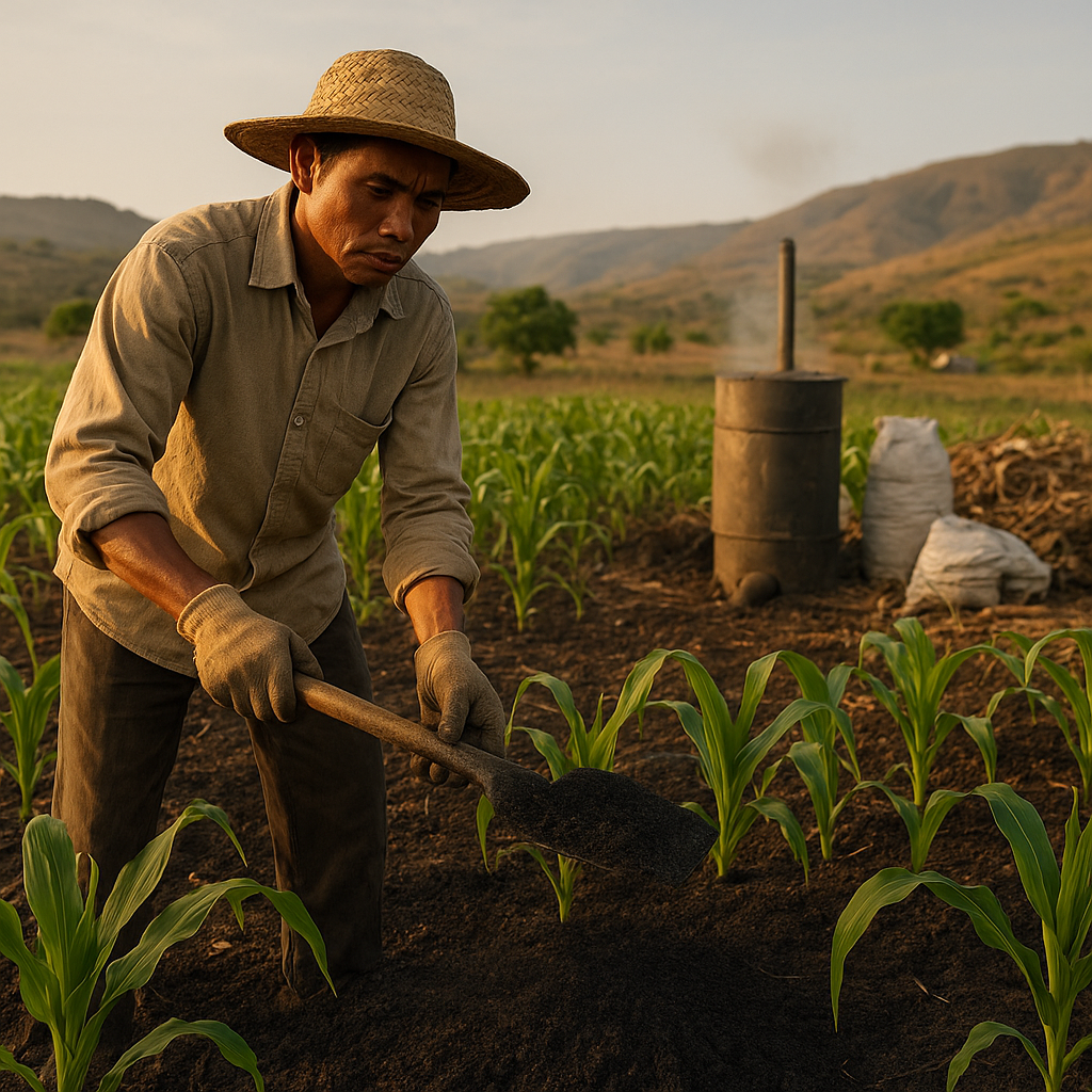 Biochar dari Limbah Pertanian Memulihkan Lahan Kritis di Nusa Tenggara Timur