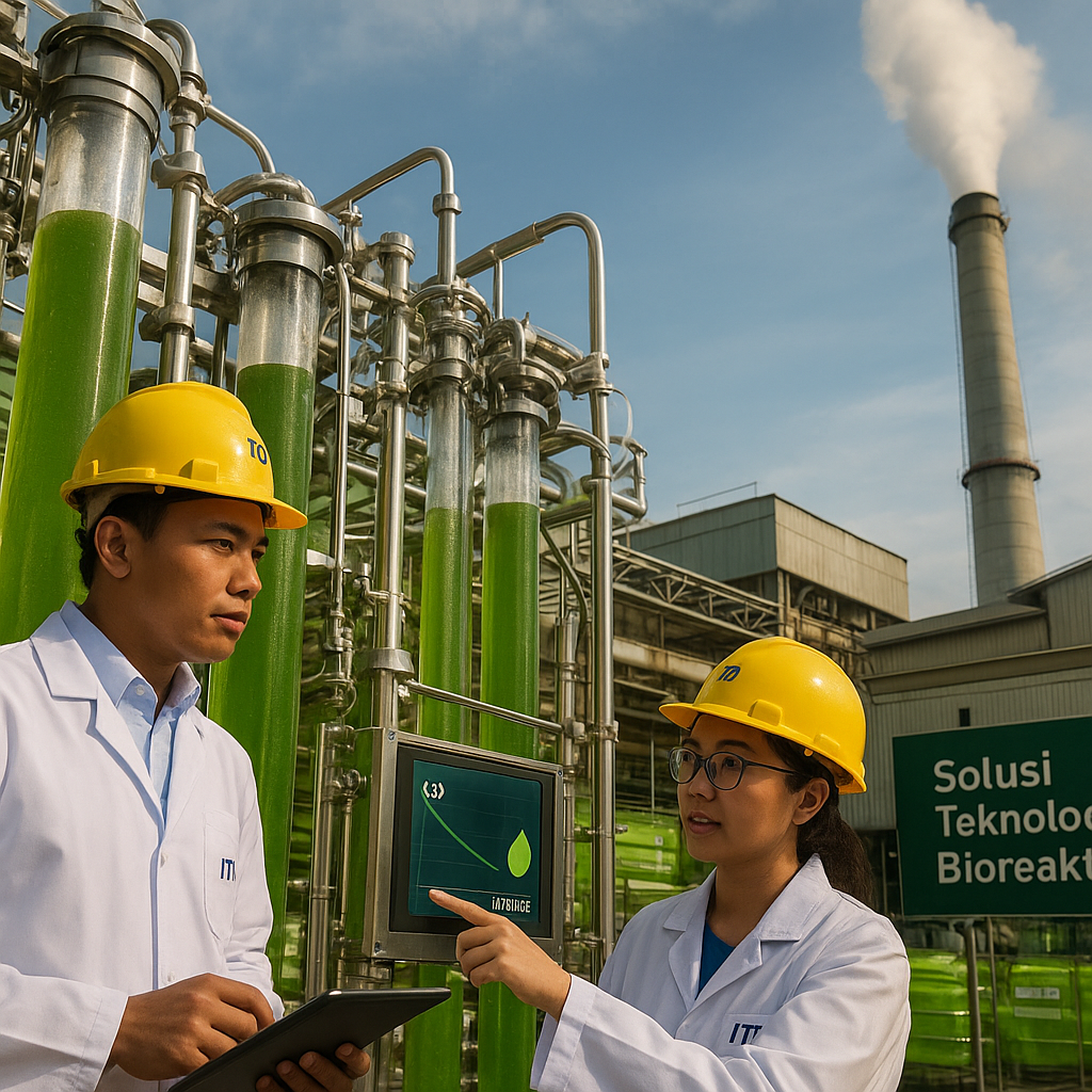 Teknologi Bioreaktor Microalgae untuk Serap Emisi CO2 Industri dan Hasilkan Biofuel