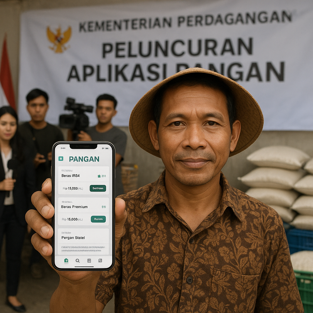 Aplikasi PANGAN: Platform Digital untuk Perdagangan Beras dan Stabilisasi Harga Petani