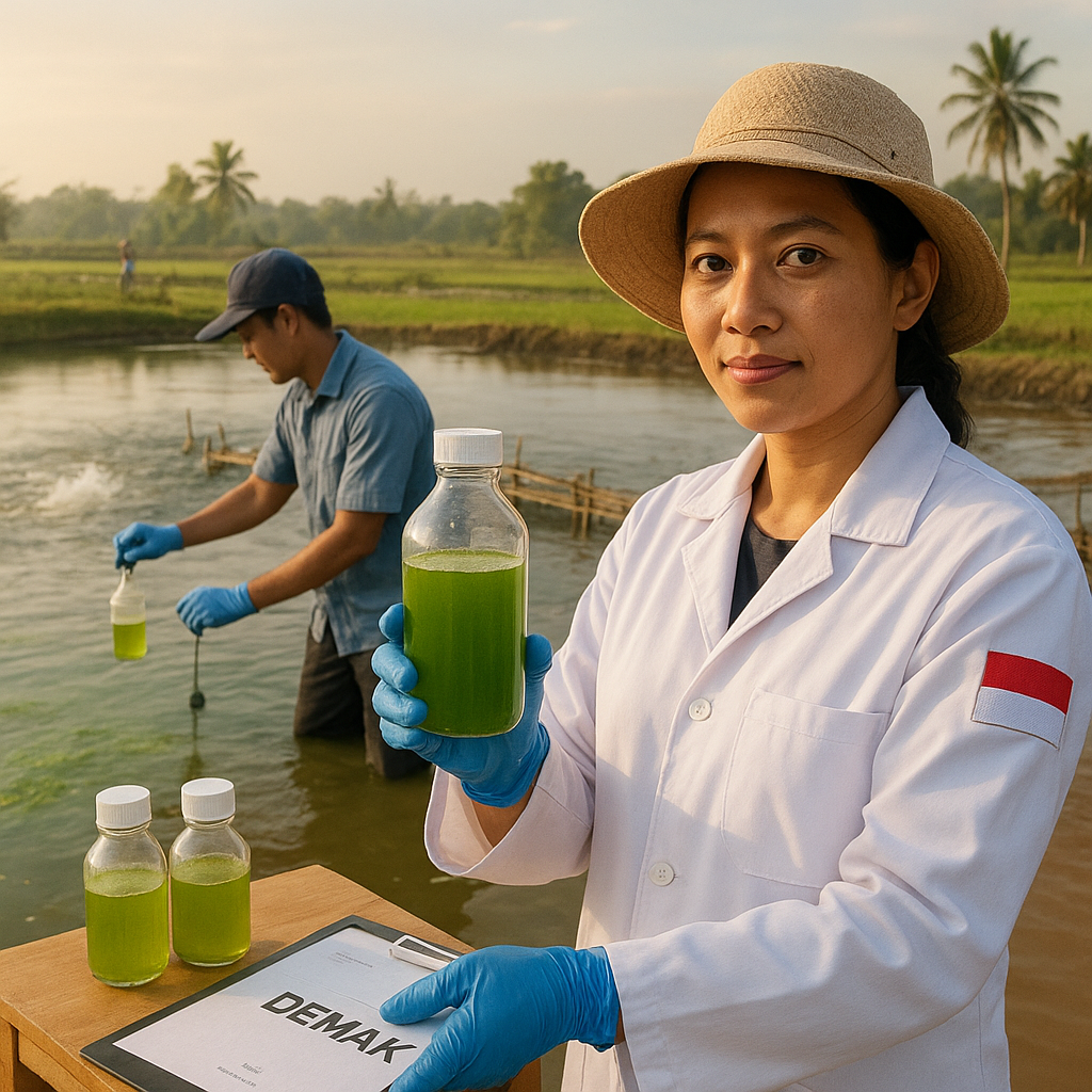 Bioremediasi Mikroalga untuk Pemulihan Kualitas Air Tambak Udang Tercemar