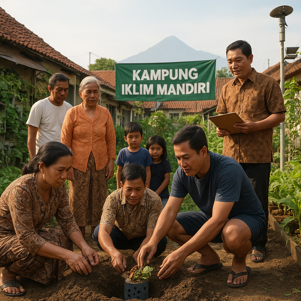 Kampung Iklim Mandiri: Model Pemberdayaan Warga Tanggap Bencana di Yogyakarta