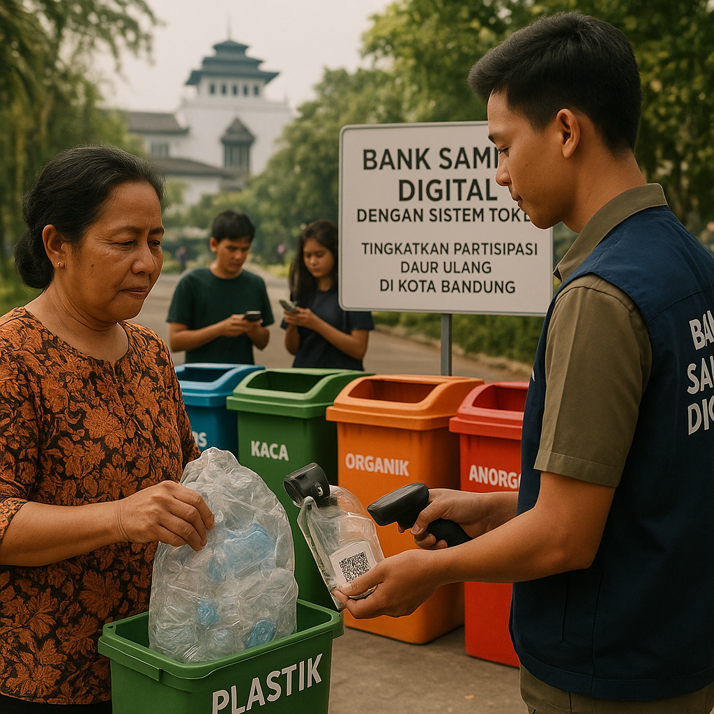 Bank Sampah Digital dengan Sistem Token: Meningkatkan Partisipasi Daur Ulang di Kota Bandung