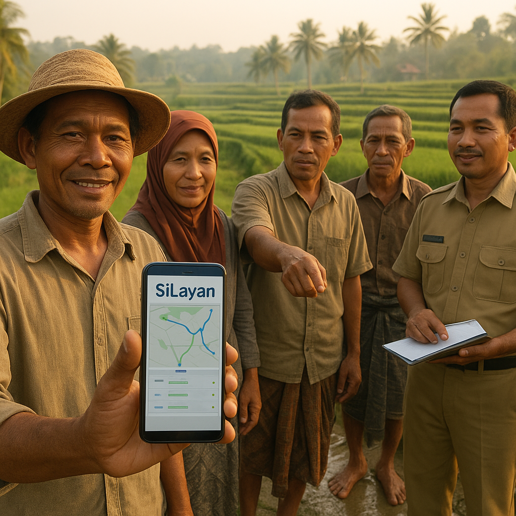 Aplikasi 'SiLayan' Digitalisasi Layanan Irigasi, Kurangi Konflik dan Tingkatkan Efisiensi Air
