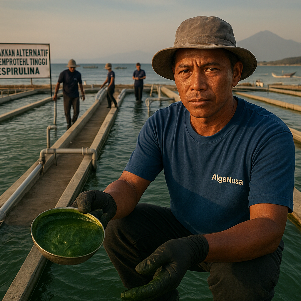 Mikroalga Spirulina sebagai Sumber Pakan Alternatif Berprotein Tinggi