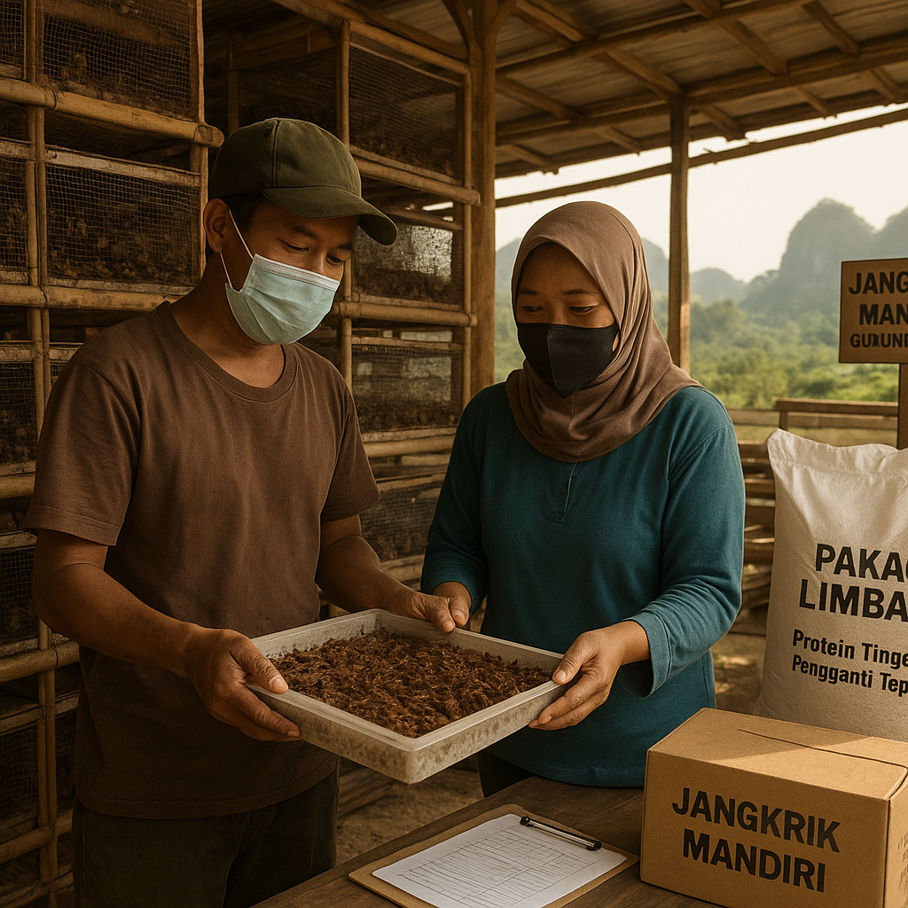 Peternakan Jangkrik sebagai Sumber Protein Alternatif Pengganti Tepung Ikan