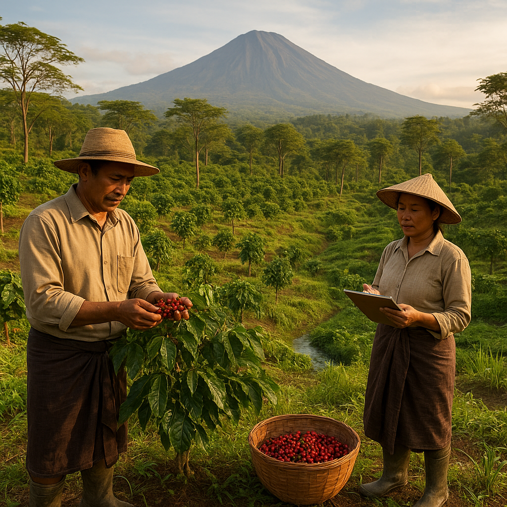 Agroforestri Kopi di Lahan Kritis Nusa Tenggara Barat Pulihkan 500 Hektar Tanah