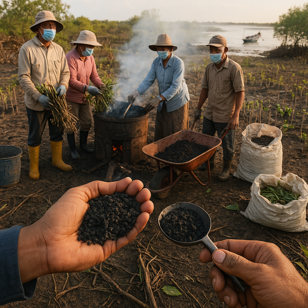 Biochar dari Limbah Mangrove Percepat Restorasi Ekosistem Pesisir
