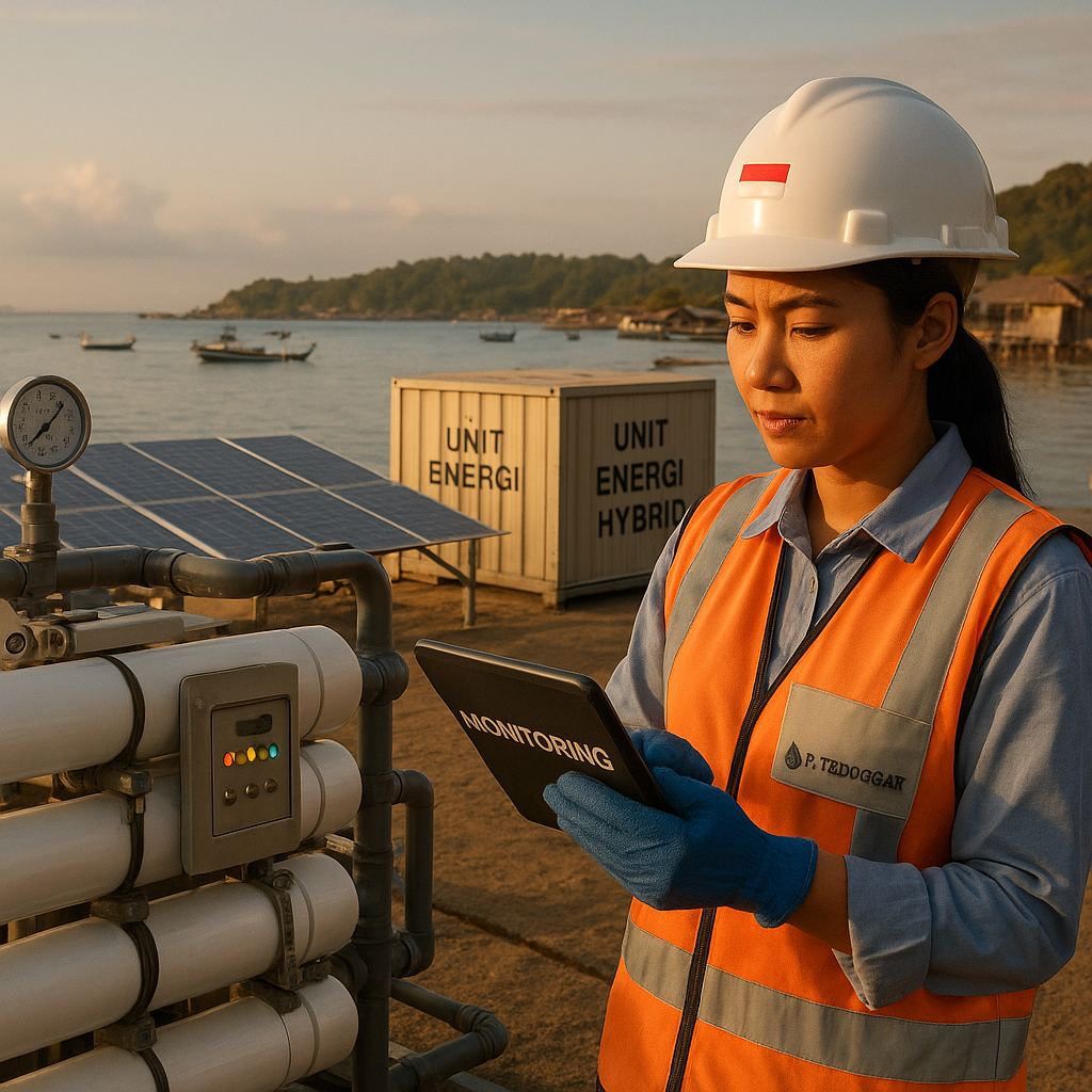 Teknologi Membran untuk Konversi Air Laut menjadi Air Minum dengan Energi Hybrid