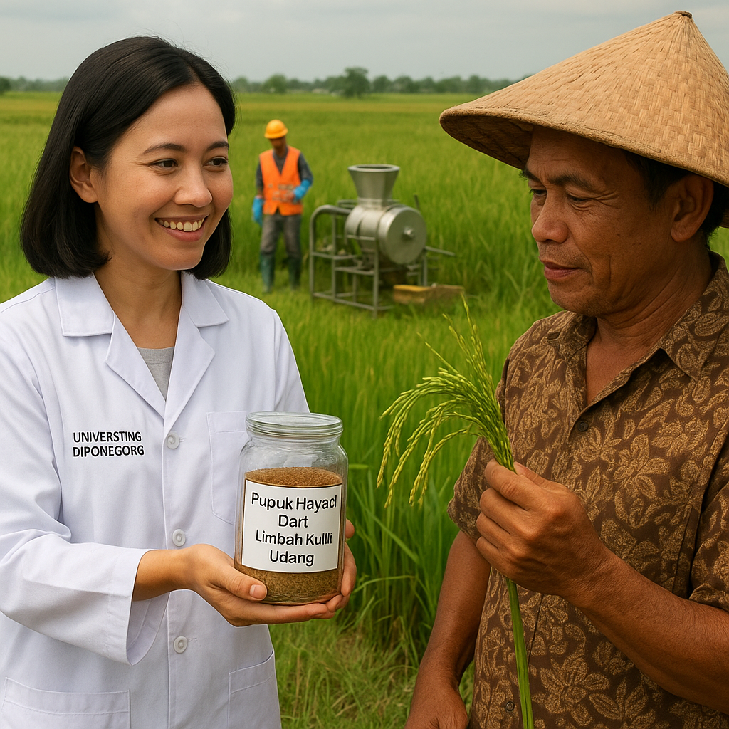 Inovasi Pupuk dari Limbah Udang Tingkatkan Hasil Padi hingga系統 30% di Demak