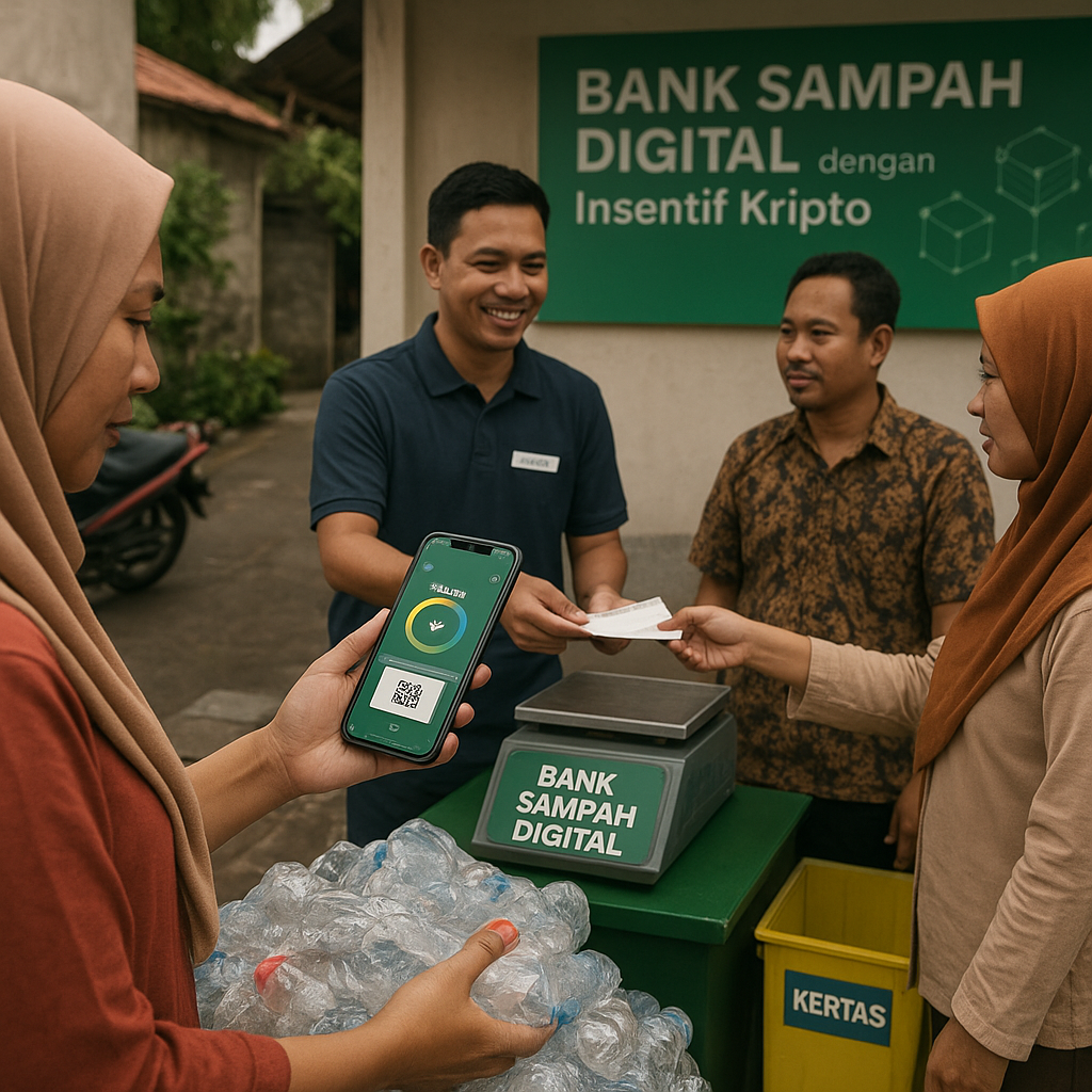 Bank Sampah Digital dengan Insentif Kripto: Dorong Partisipasi Masyarakat dalam Pengelolaan Limbah