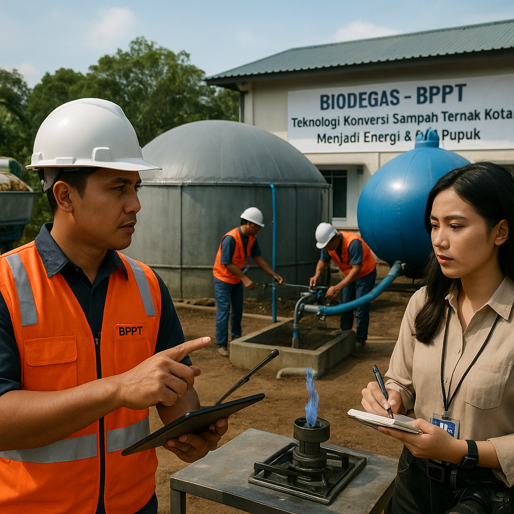 BIODEGAS: Teknologi Konversi Sampah Ternak dan Sampah Kota Menjadi Gas dan Pupuk Ramah Lingkungan
