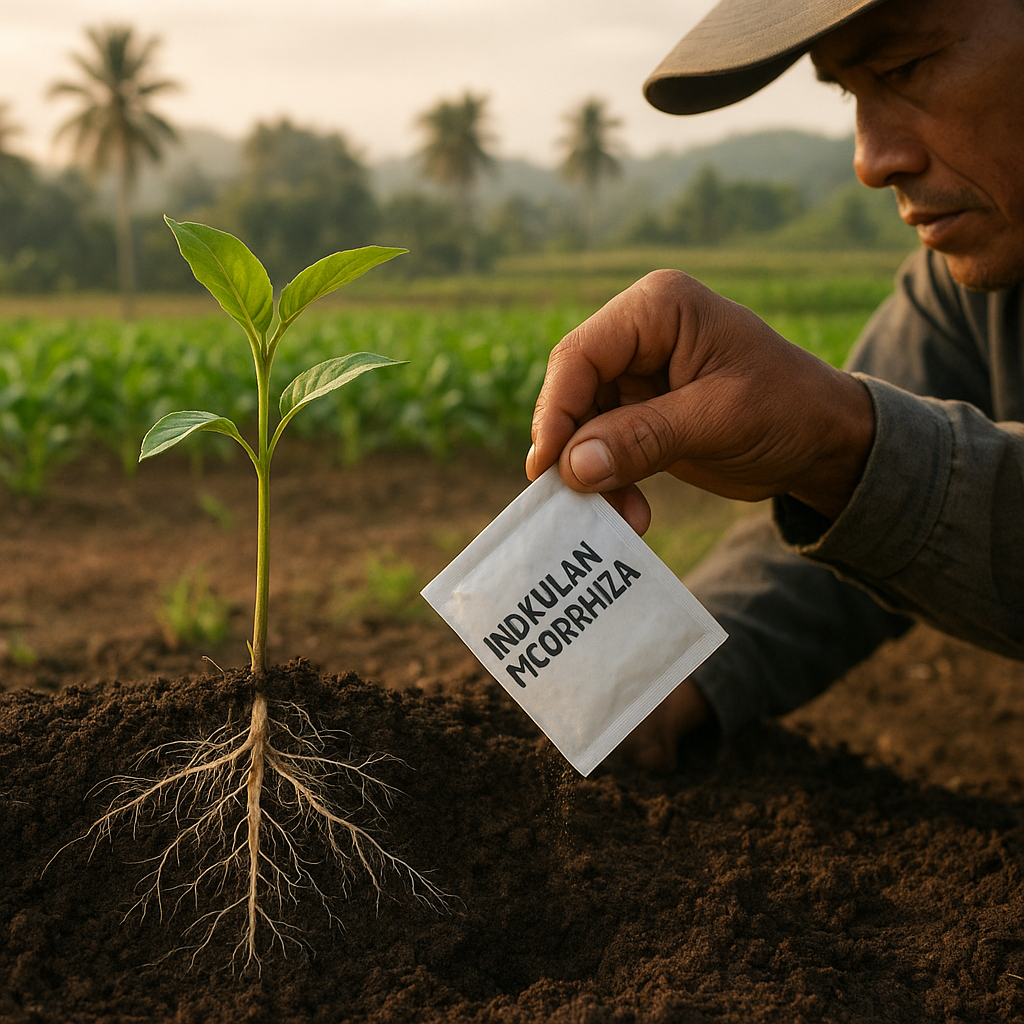 Mycorrhiza Fungi: Inokulan Alami Penyelamat Lahan Kritis dan Pengurangan Pupuk Kimia