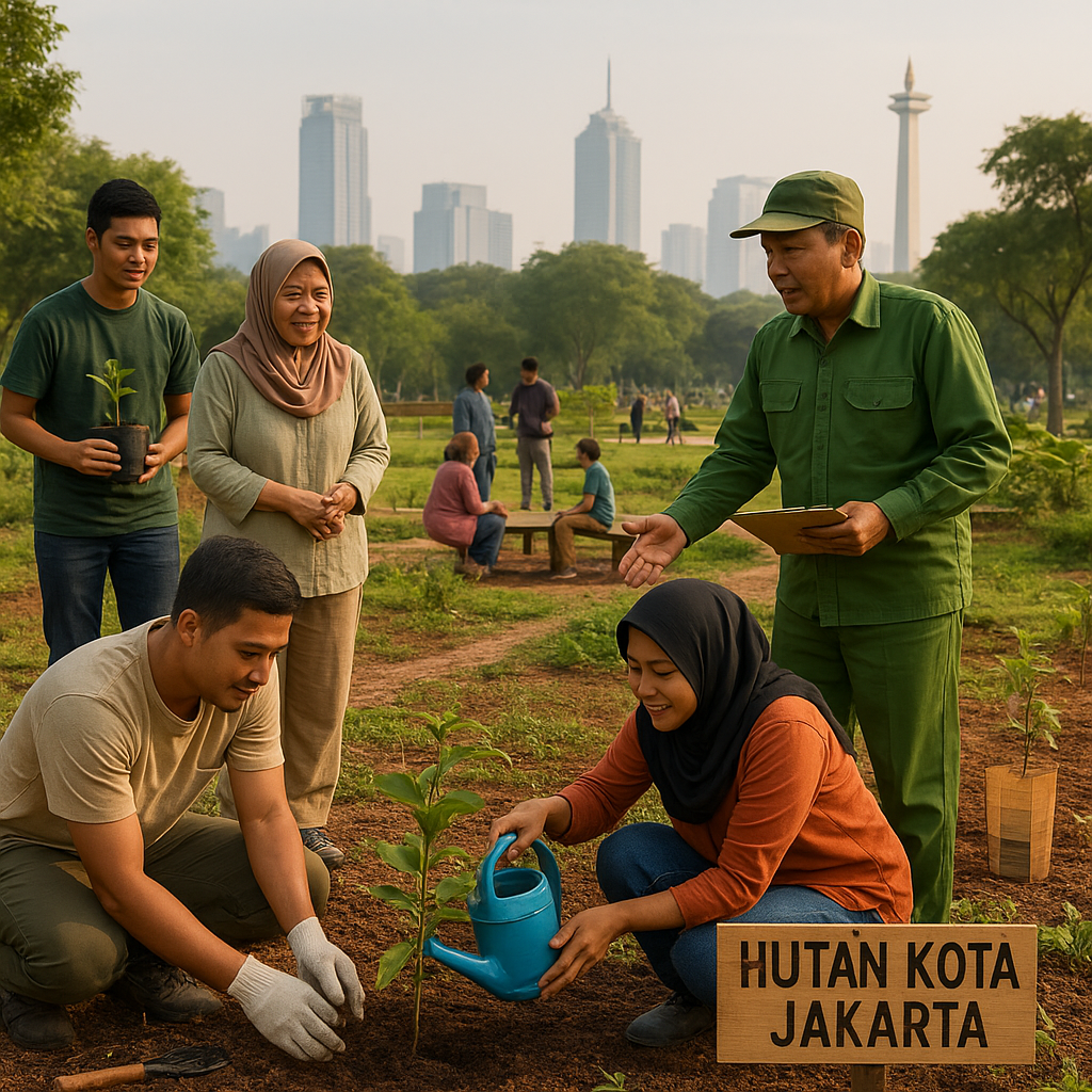 Inisiatif 'Hutan Kota' di Jakarta: Mengurangi Polusi dan Menambah Ruang Hijau Publik
