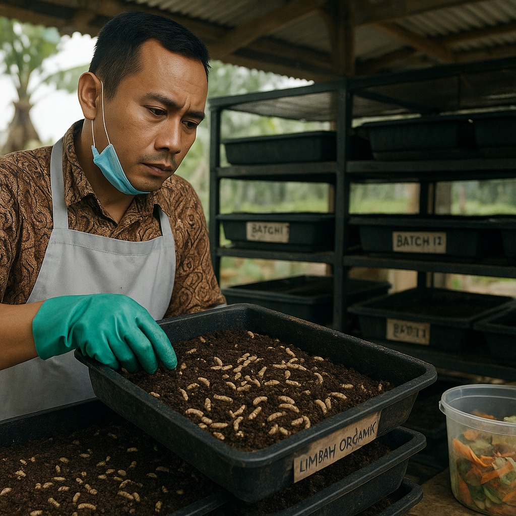 Budi Daya Maggot untuk Pengelolaan Limbah dan Pakan Alternatif