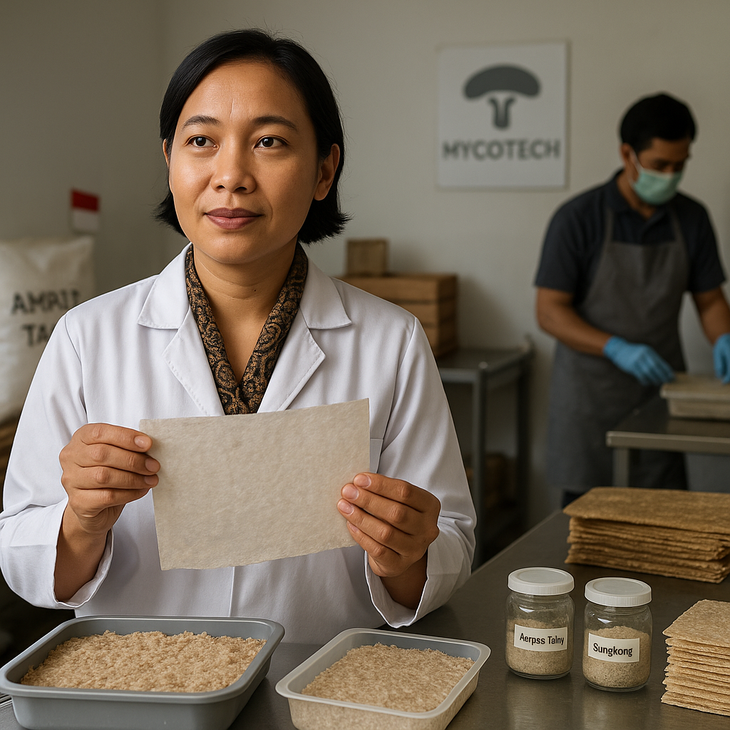 Startup Indonesia Olah Ampas Tahu dan Singkong Jadi Bioplastik Ramah Lingkungan