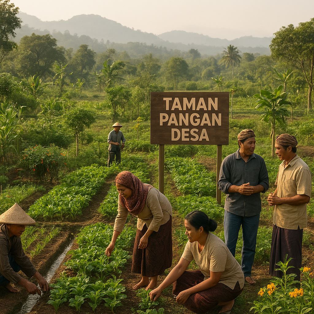 Taman Pangan Desa: Model Integrasi Pertanian dan Ekologi di Jawa Barat