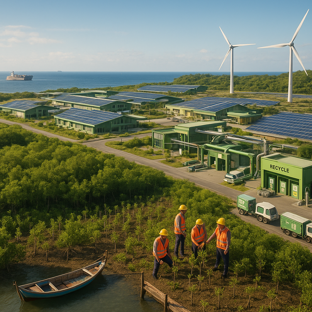 Pulau Rempang Rencanakan Jadi Pusat Industri Hijau dengan Energi Terbarukan