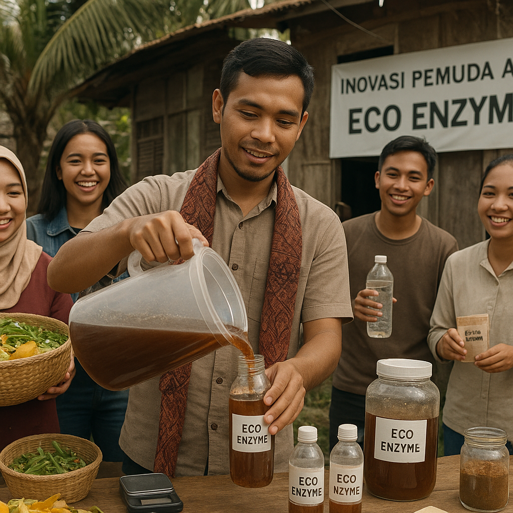 Inovasi Pemuda Aceh: Eco Enzyme dari Limbah Rumah Tangga untuk Solusi Lingkungan dan Ekonomi