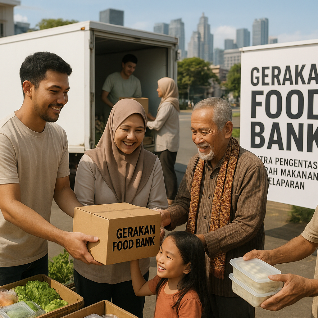 Gerakan "Food Bank" di Kota Besar Indonesia: Mitra Strategis Pengentasan Sampah Makanan dan Kelaparan