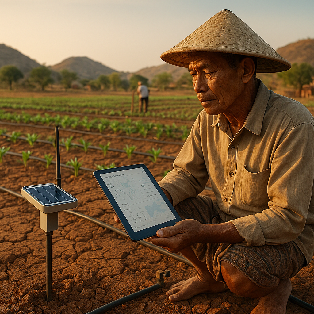 Teknologi IoT dan Sensor untuk Optimasi Irigasi di Pertanian Lahan Kering NTT, Efisiensi Air dan Hasil Panen