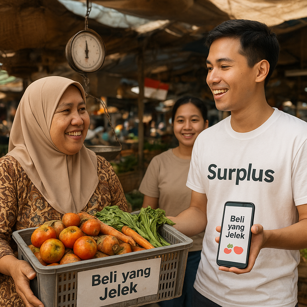 Program 'Beli yang Jelek' Startup Indonesia Kurangi Sampah Makanan dari Pasar Tradisional